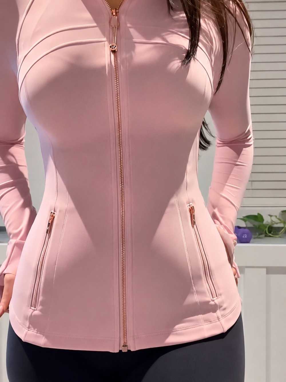 Lululemon Define Jacket Pink Haze - Size 2